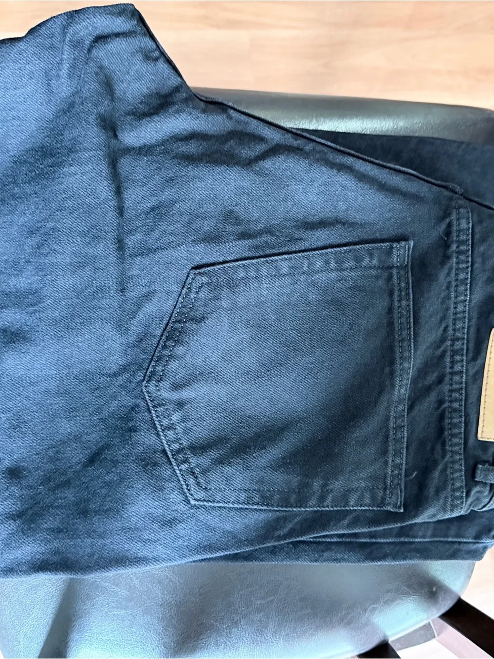 Jordan Allen Black Denim Shorts with Branded Tag